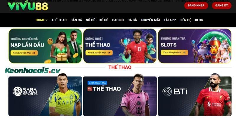 VIVU88 hiện đang thu hút mạnh mẽ sự quan tâm của cộng đồng cược thủ trực tuyến