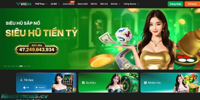 VIC88 là một nền tảng kinh doanh các trò chơi cá cược trực tuyến uy tín